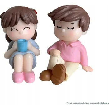 Figurka Habarri figurky holčičky a chlapce z Říma 2 ks