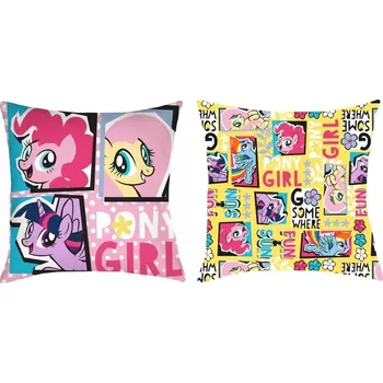Polštář Dekorační Polštář MY LITTLE PONY 40 x 40 cm Halantex - Kůň SPARKLE, poníci