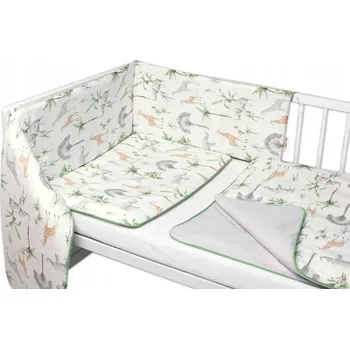 Povlečení Sada povlečení Baby Nellys 90 x 120 cm bílá