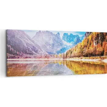 Obraz Foto obraz na plátně 100x40 krajina obývací pokoj ložnice na zeď velký