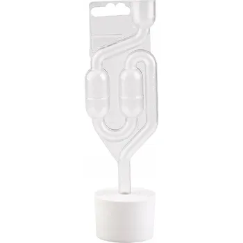 Vinařská sada SuperButelki: zátka na demižon fi 43 mm + kvasná zátka