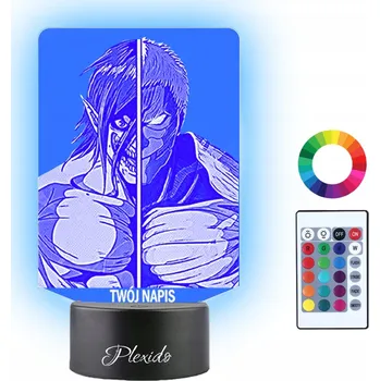 Lampička Plexido vícebarevná Noční lampa