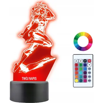 Lampička Plexido vícebarevná Noční lampa