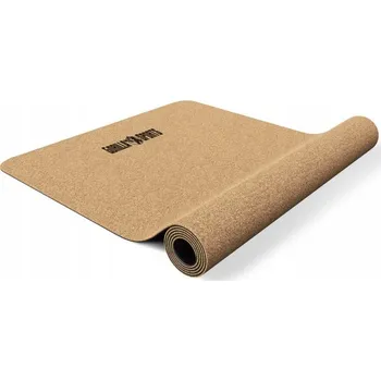 podložka na cvičení Sportovní Podložka na cvičení Gorilla Sports 183 cm x 61 cm, hnědá korková Podložka na jógu