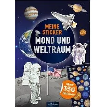 První čtění Meine Sticker - Mond und Weltraum - Bräuer, Ingrid