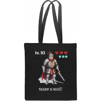 Obraz Nákupní taška PoStar černá bavlna