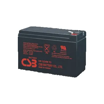 Záložní baterie Akumulátor AGM CSB HR 12V 9Ah 34W HR1234WF2 ALARM UPS APC