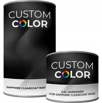 Lak na dřevo Custom Color Sapphire Clear Coat Bezbarvý lak 2:1 + tužidlo sada 1,5L