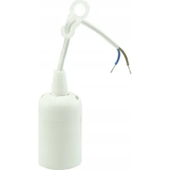 Objímka na žárovku Technická objímka E27 s aretací kabelu, vodičem a závěsem