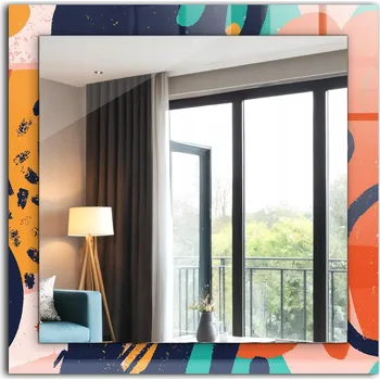 Zrcadlo Nástěnné Zrcadlo Tulup čtverec 600 x 600 mm