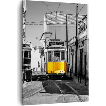 Obraz Obraz na plátně do obývacího pokoje ložnice 50x70 město obrazy na zeď canvas