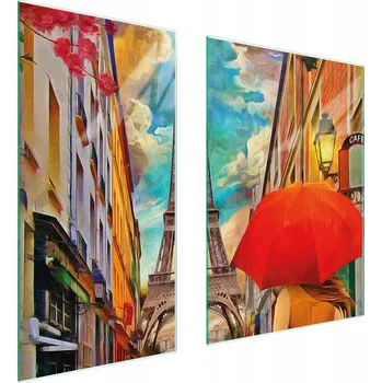 Kuchyňské prkénko Krájecí deska TMK ArtDeko sklo 2 ks