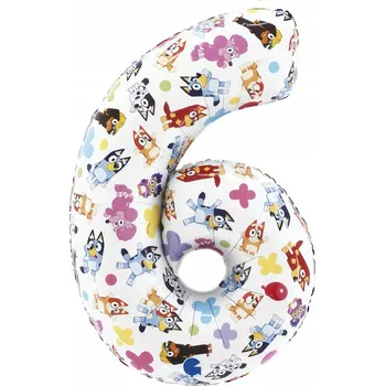 Balónek Tlapková patrola Číslice 6 - 26"/66 cm Snížená spotřeba helia o 55 % / BALENÍ