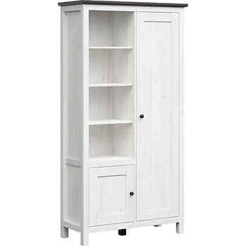 Šatní skříň BRW HESEN skříň SZF2D, modřín sibiu světlý/borovice larico