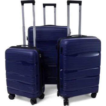 Sada 3 kufrů KEMER RGL PP3 Tmavě modrá
