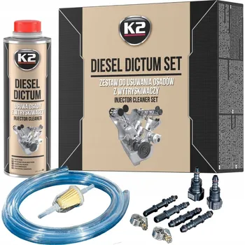 aditivum Sada na čištění vstřikovačů K2 Diesel Dictum W324 500 ml