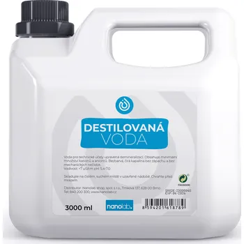 Destilovaná voda Nanolab Destilovaná voda
