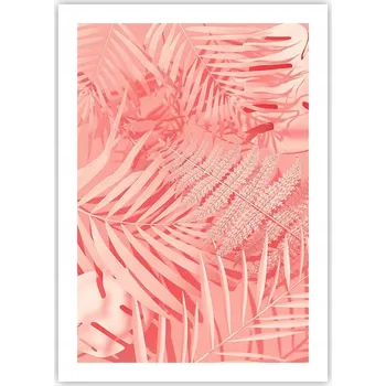 Obraz Plakát bez rámu do obýváku ložnice 50x70 abstrakce moderní módní obraz