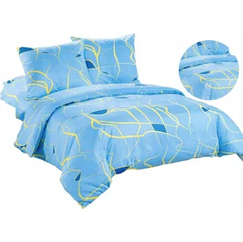 Povlečení POVLEČENÍ Z HRUBÉ BAVLNY z Polska 200x220 + 2x 70x80 SE ZIPEM - POLSKÝ VÝROBEK