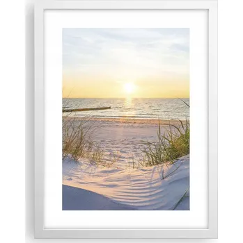 Obraz Obraz plakát v bílém rámu do obýváku 30x40 krajina plakáty na zeď