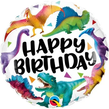 Balónek Fóliový balónek Dinosauři 46 cm narozeniny Party