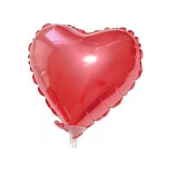 Balónek Fóliový balónek "Malé srdíčko", červený, Flexmetal, 9" HRT