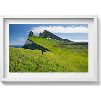 Obraz Dekorativní nástěnný obraz do pokoje Rezervace Hornstrandir Island 60x40 cm