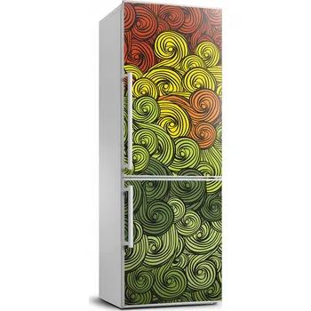 Fototapeta Samolepicí samolepící na ledničku Barevné vlny