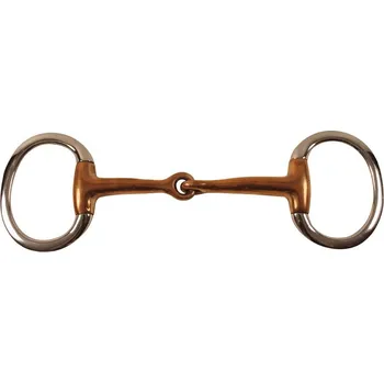 Udidlo pro koně Oliva AmaHorse 1x lomená měděná, 14,5cm