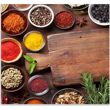 Kuchyňské prkénko Skleněná Ochranná Deska a Krájecí Prkénko | Indukce, Sporák ds-0564