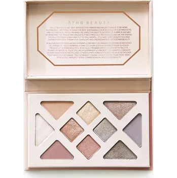 Oční stíny ATHR BEAUTY Paletka očních stínů Rose Quartz Crystal Gemstone