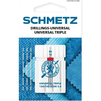Schmetz Trojjehla univerzální 130/705 H DRI SCS 80 3,0 DRILLING
