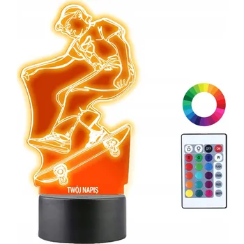 Lampička Plexido vícebarevná Noční lampa