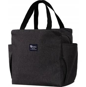 Termobox Lehká termotaška na jídlo, obědový box, černá