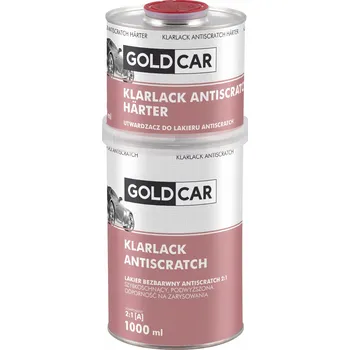 Lak na dřevo Bezbarvý lak s tužidlem Goldcar VLB-03.014.1000-X01 1 l + 0,5 l
