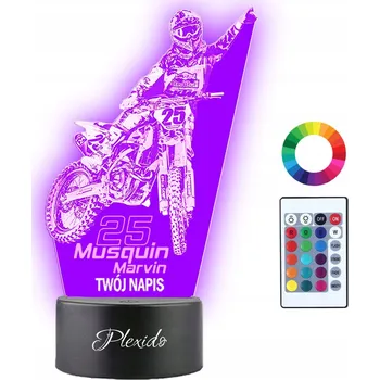 Lampička Plexido vícebarevná Noční lampa