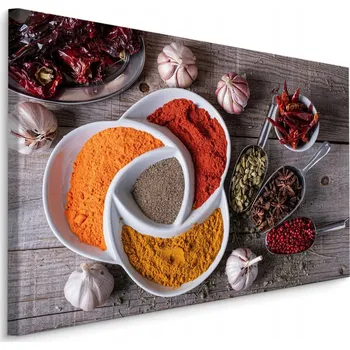 Obraz Obraz do kuchyně s barevnými chilli kořeními 70x50