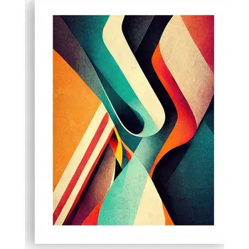 Obraz Obraz plakát na zeď bez rámu 40x50 abstrakce plakáty do obýváku ložnice