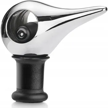 Zátka na víno Bird Rocks z leštěné oceli