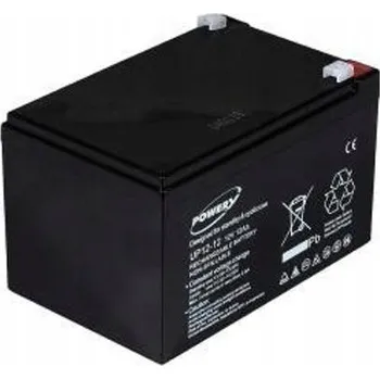 Záložní baterie Olověný / Gelový akumulátor 12Ah 12V - Powery
