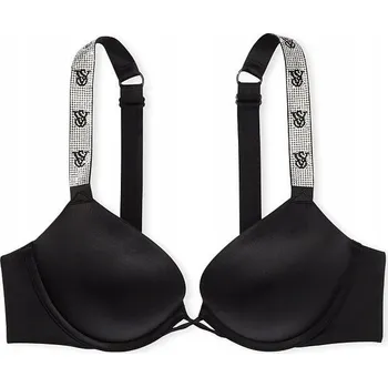 Podprsenka Victoria's Secret push-up podprsenka černá, velikost 75A