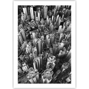 Obraz Plakát bez rámu do obýváku, ložnice 50x70 architektura moderní obraz