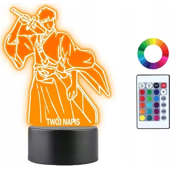 Lampička Plexido vícebarevná Noční lampa