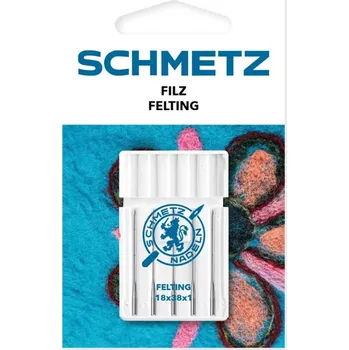 Schmetz Jehly na plstění 18X38X1 90 FELTING