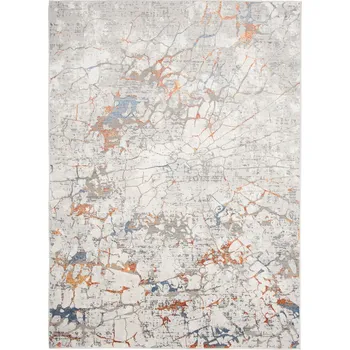 Koberec Módní industriální Koberec 120x170 Multikolor ŠEDÝ