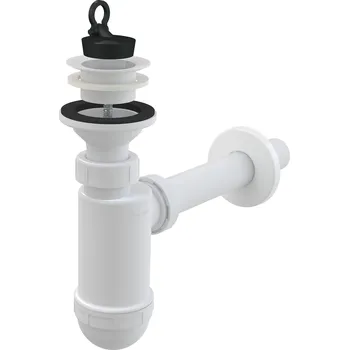 Sifon Umyvadlový sifon DN32 plastové sítko DN63 A420