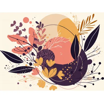 Plakát Plakát Wigor Kształtů bez rámu 42 x 29,7 cm