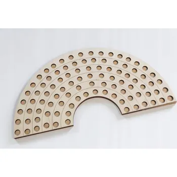 Dřevěná hračka Dřevěný třídič ABC duha dřevěná