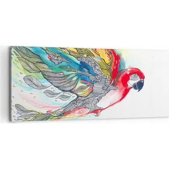 Obraz Foto obraz na plátně canvas 100x40 pták obývák ložnice na zeď velký