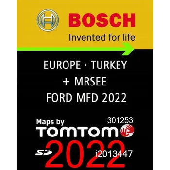 IP kamera Mapa do navigace Ford Evropa, SD karta